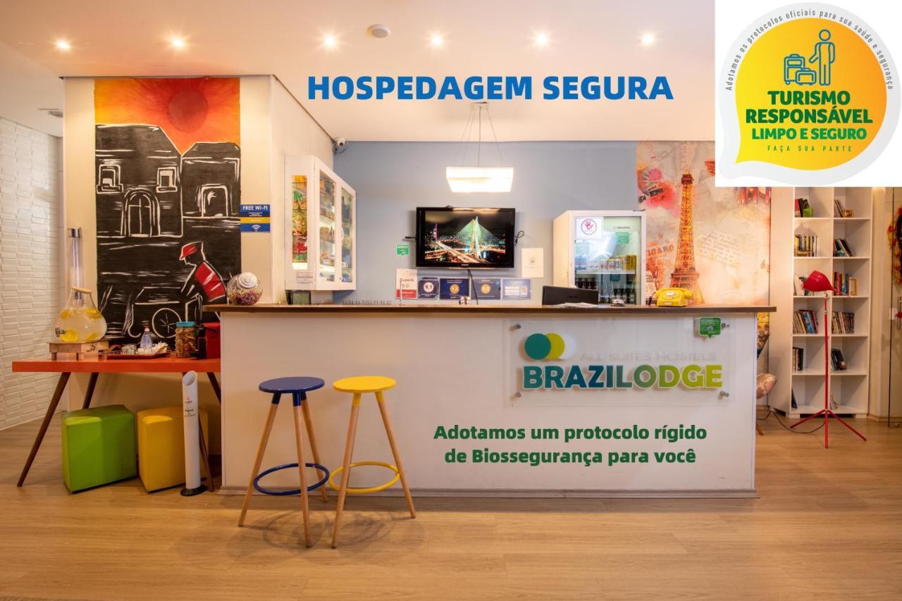 Brazilodge All Suites Hostel Сан-Пауло Экстерьер фото